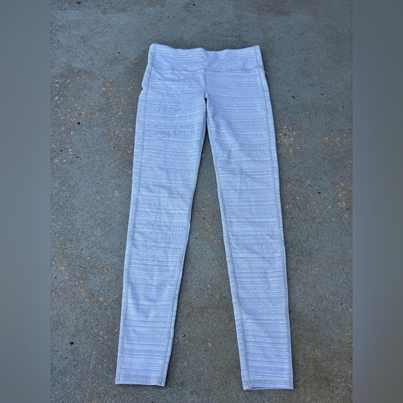 Athleta Gray Textured Leggings - Picture 5 of 5